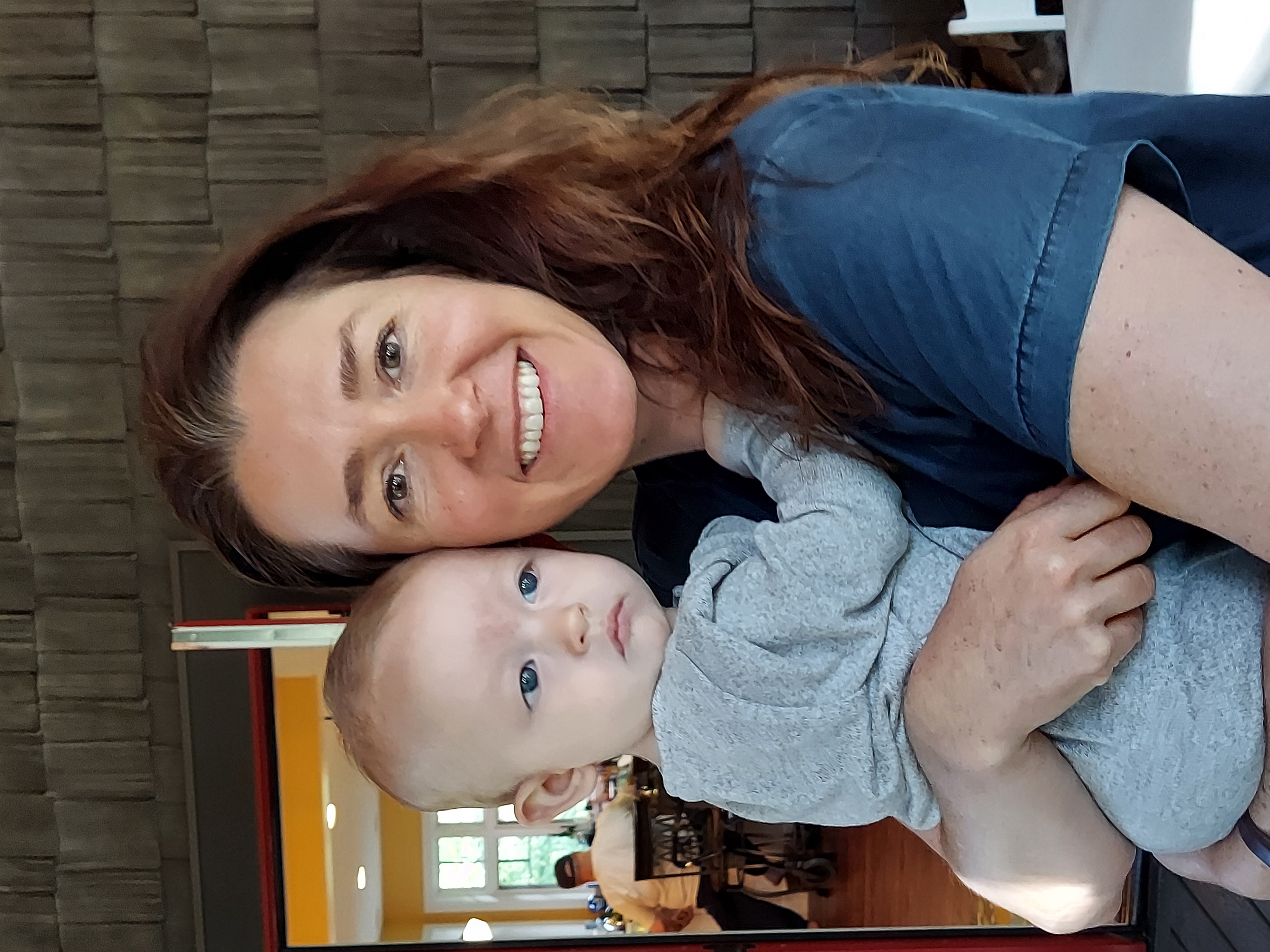 Nadia and her nephew