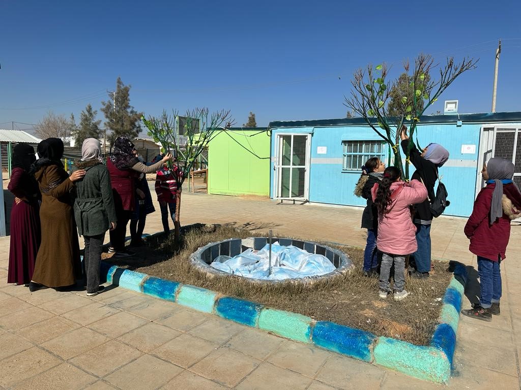 Planting Trees in Zaatari for the Future