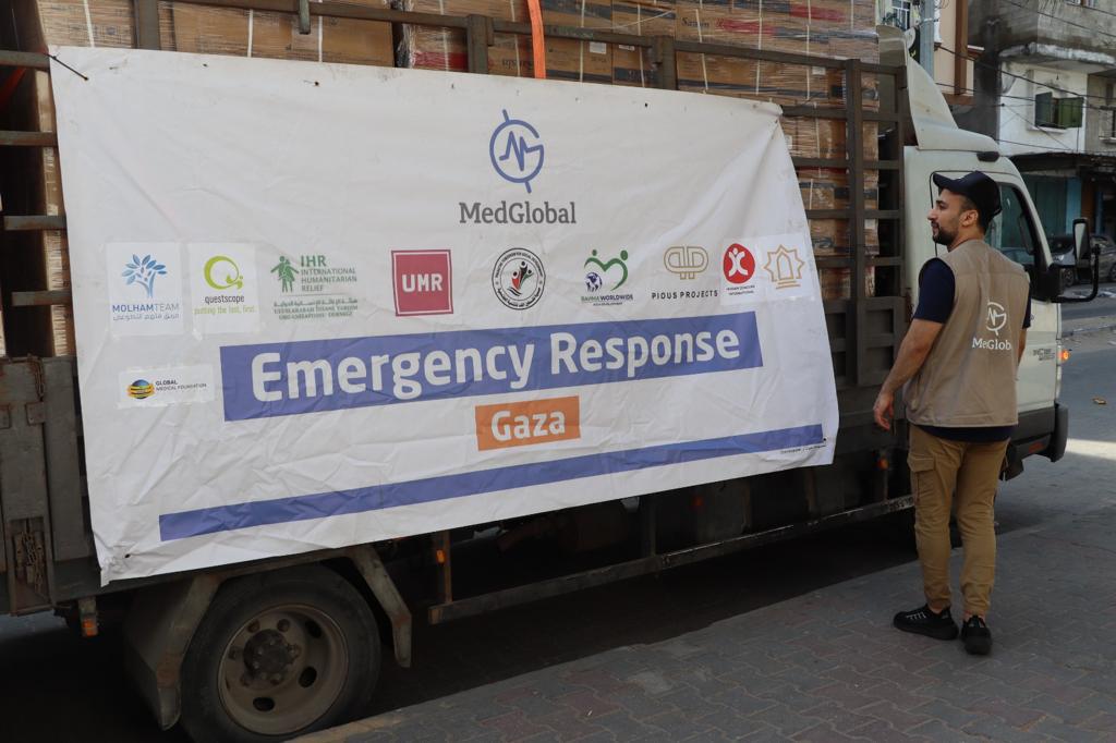 Preparing Aid for Gaza